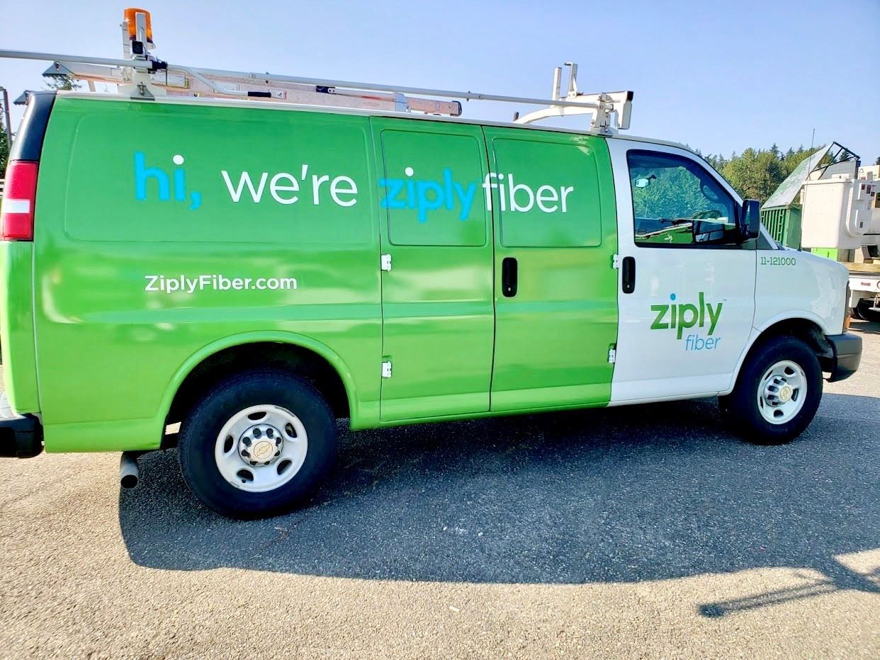 ziply fiber truck
