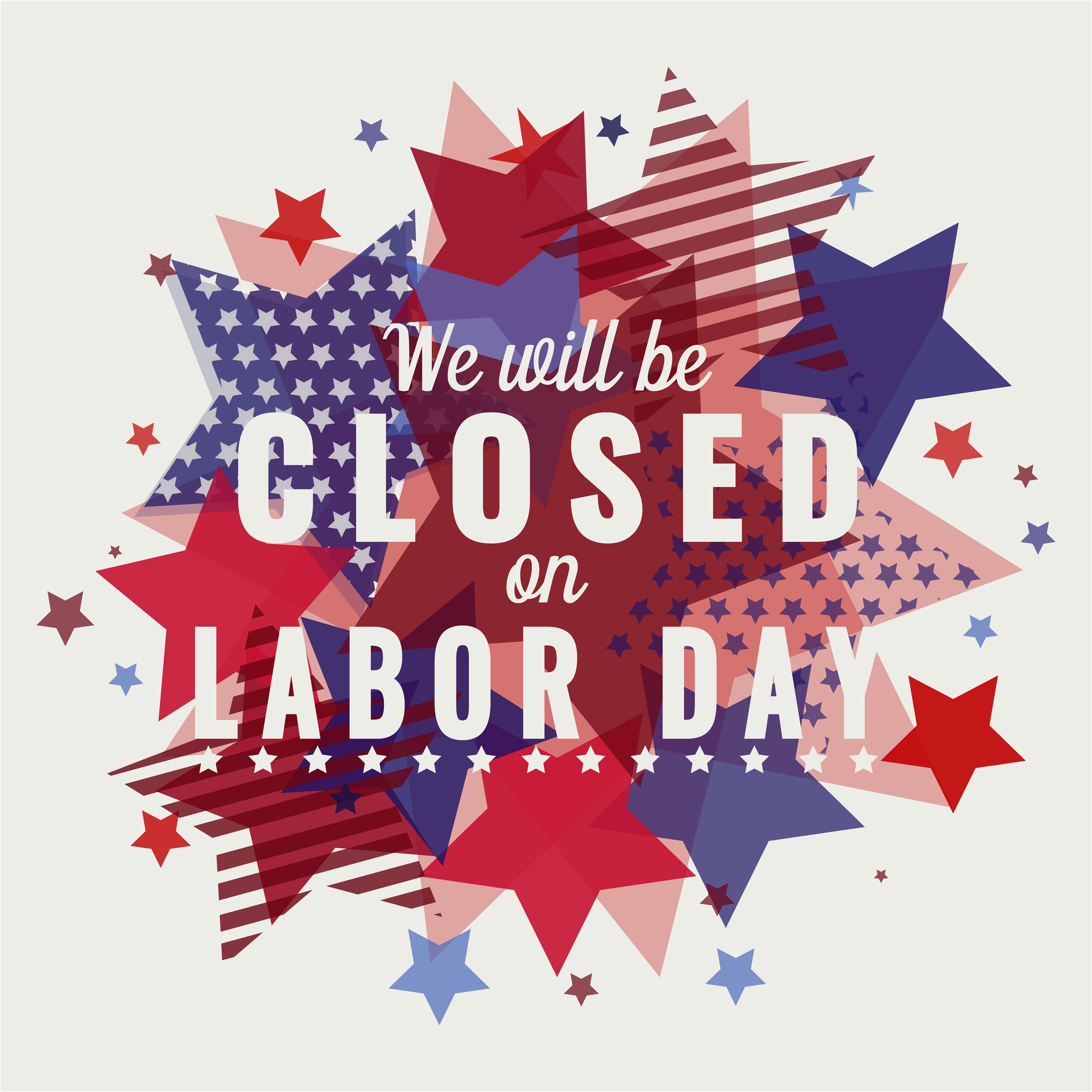 City offices are closed to observe Labor Day 