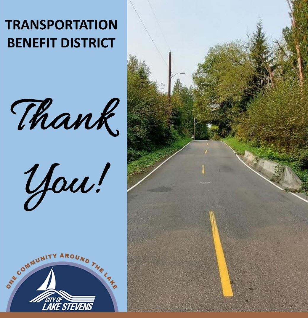 Transportation Benefit District Proposed thank you