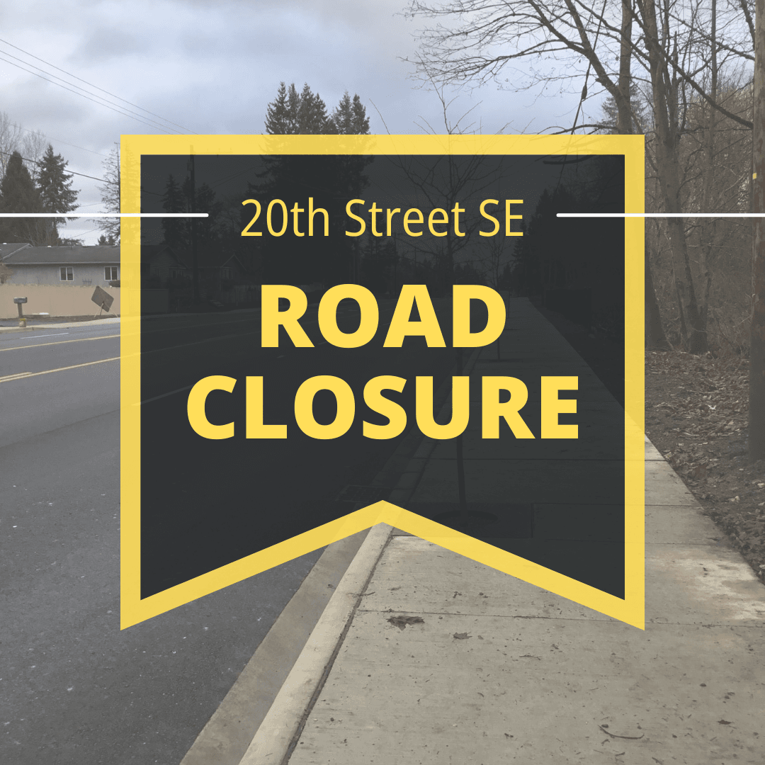 20th St SE Road Closure-News Flash
