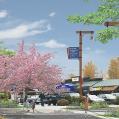 main street improvement square