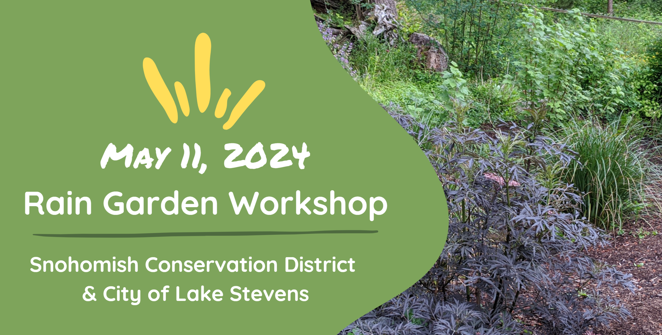 Rain Garden Event graphic