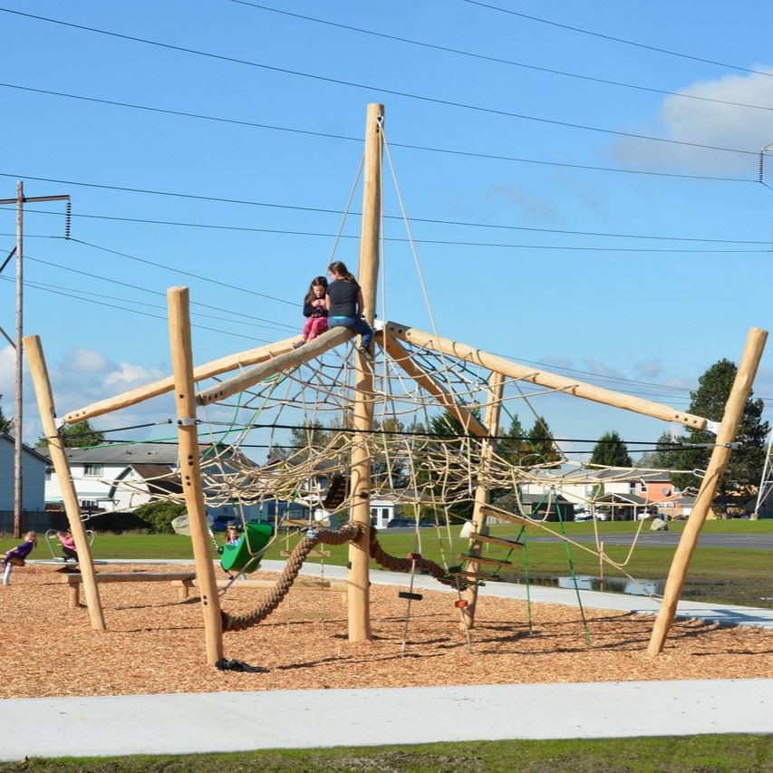 Frontier Heights climbing structure