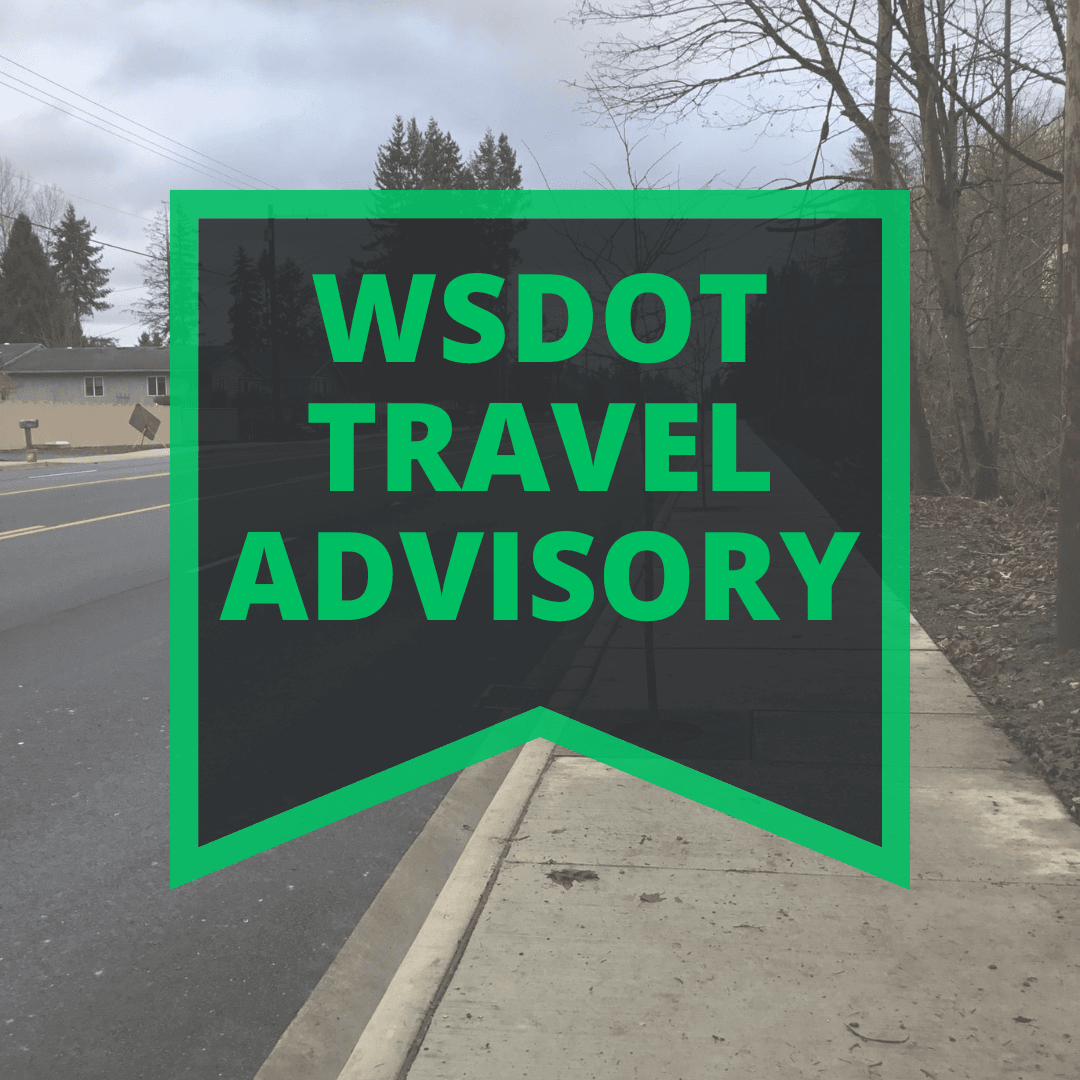 WSDOT Travel Advisory