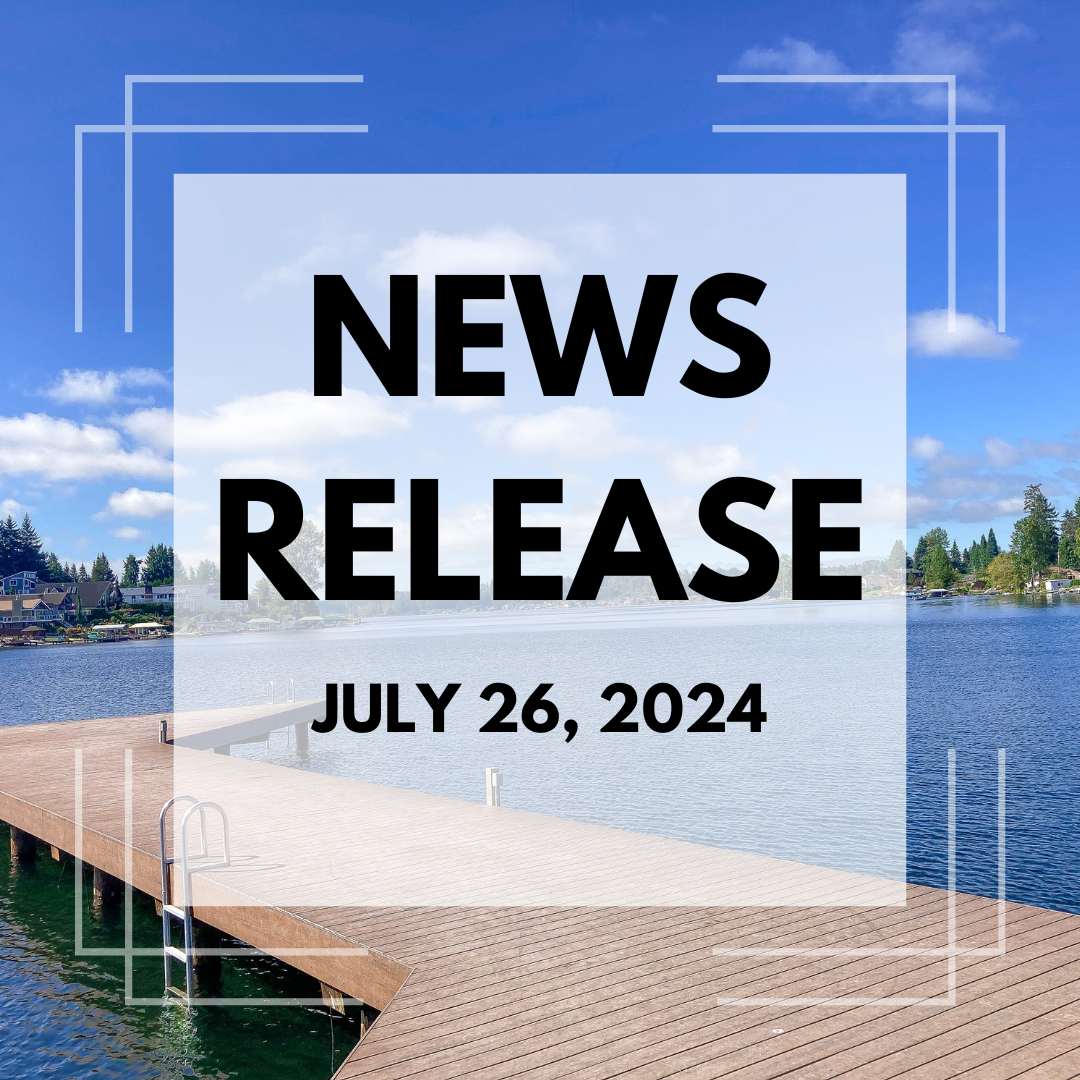 NEWS RELEASE July 26, 2024