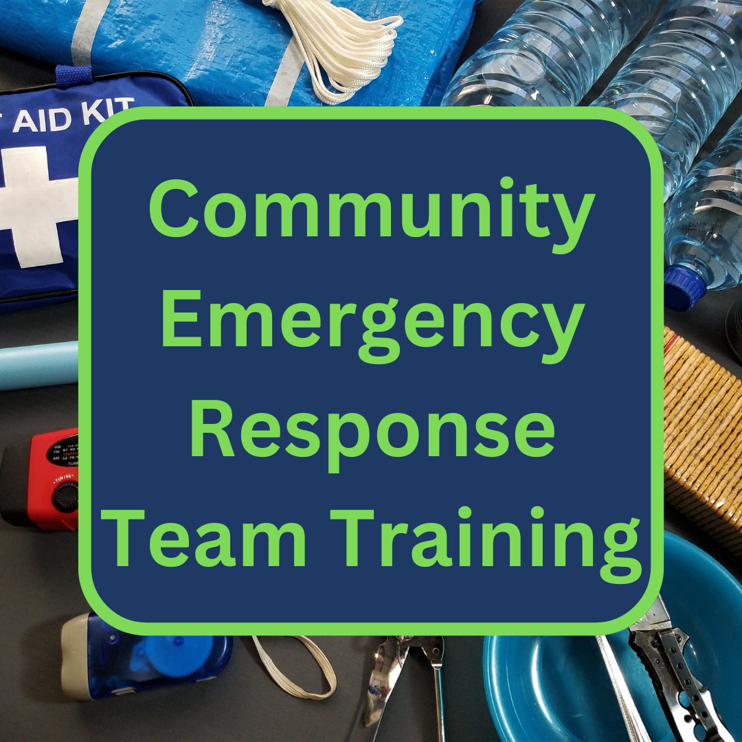 Community Emergency Response Team Training graphic