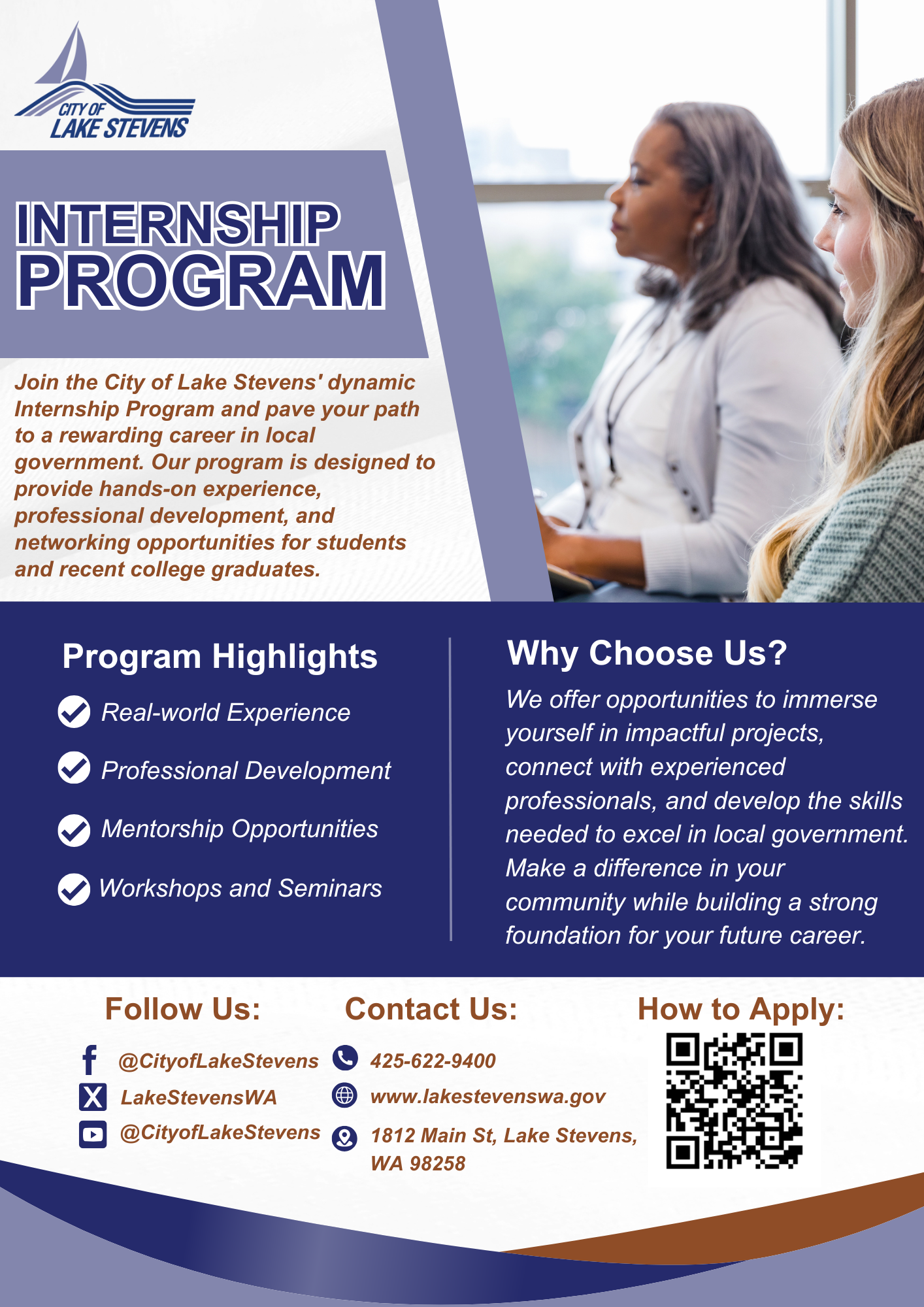 Internship Program Flyer