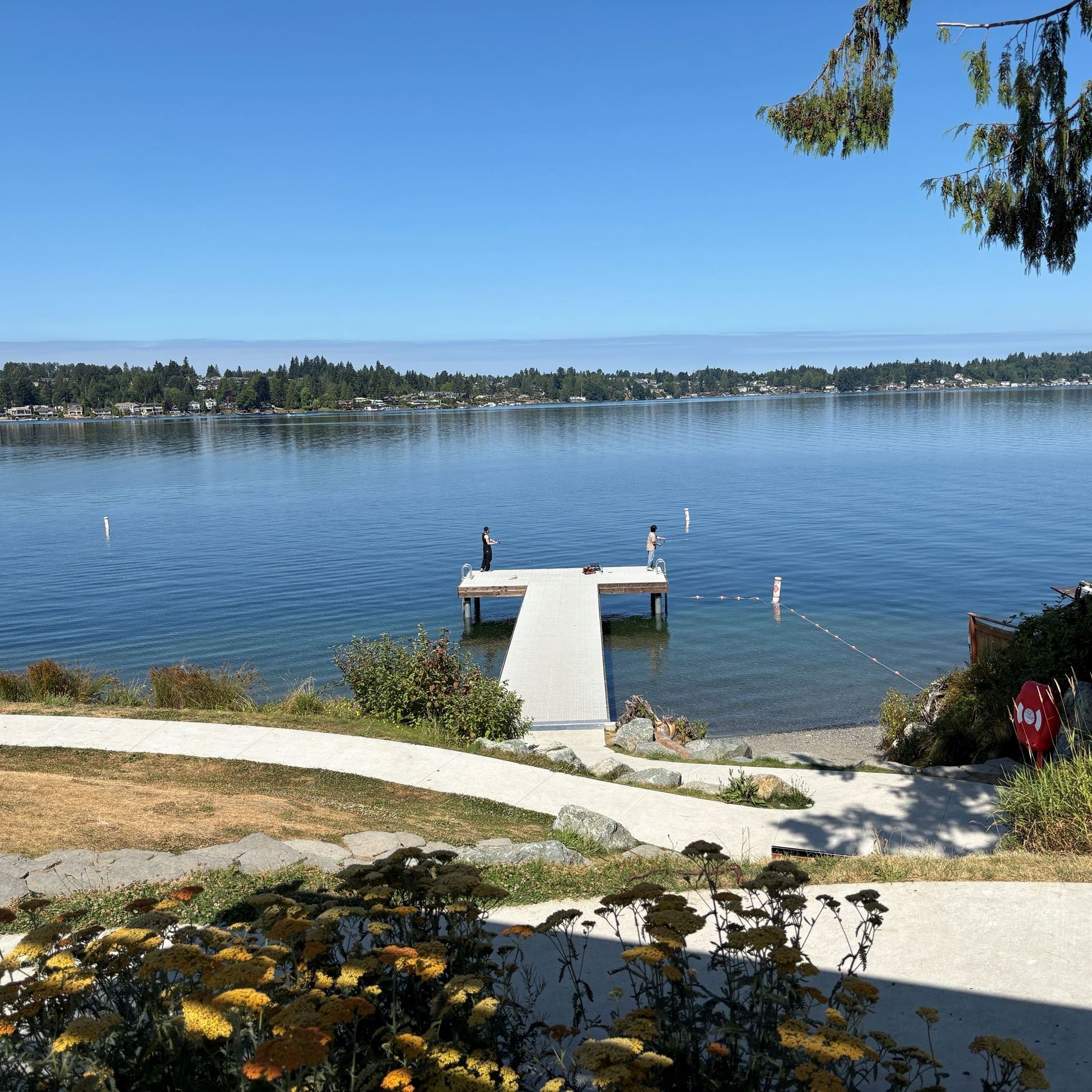 Sunset Beach Park dock