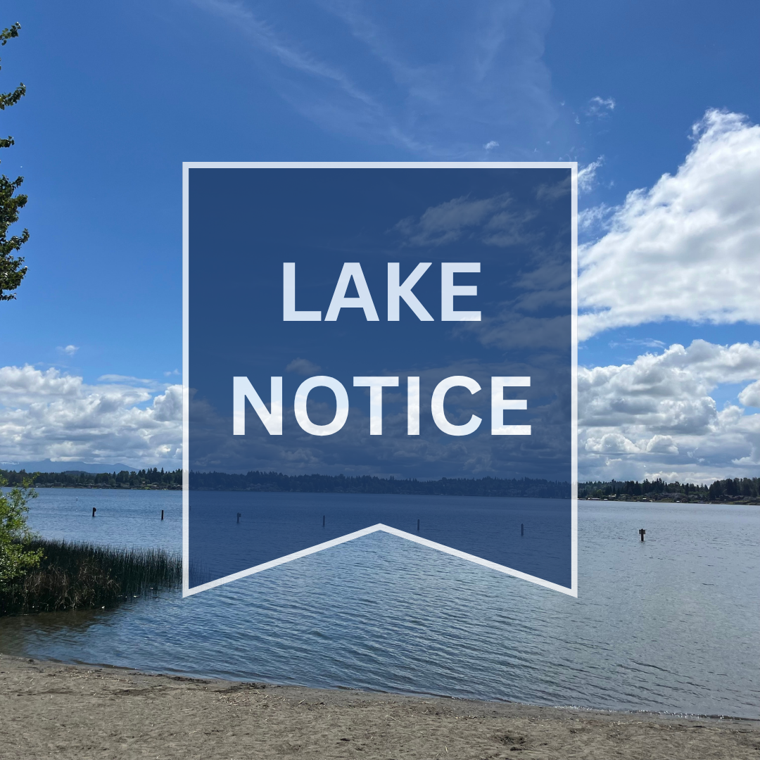 Lake Notice graphic