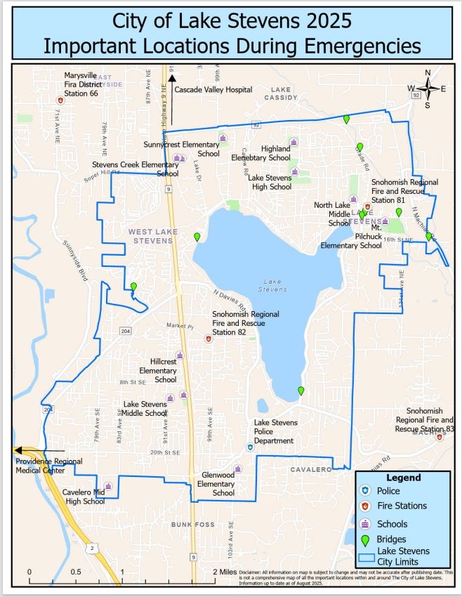map of lake stevens