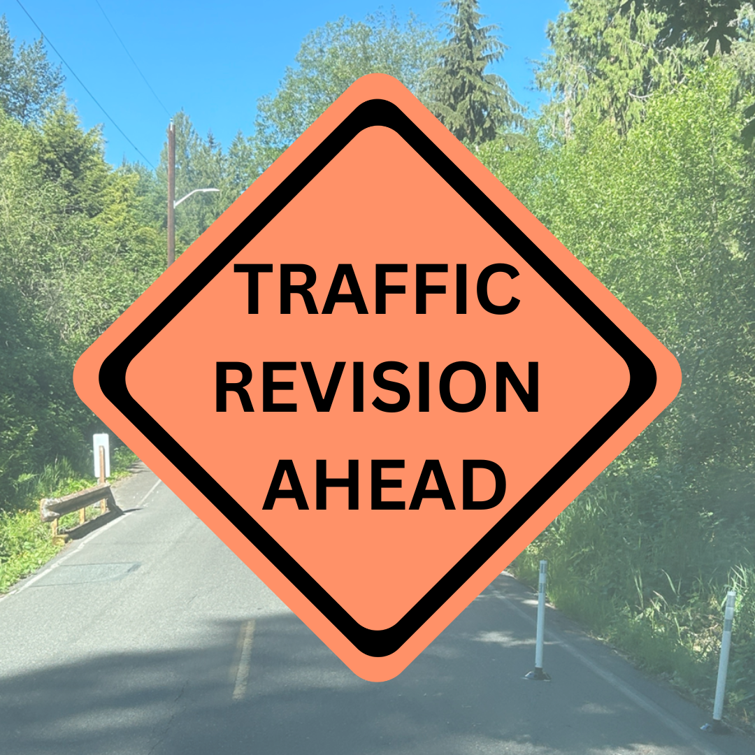 Traffic Revision Ahead Notice