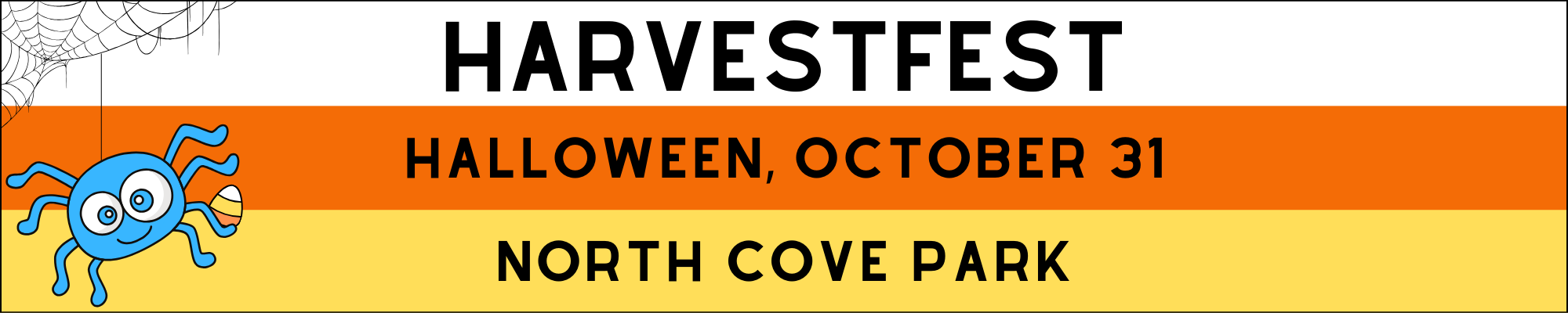 HarvestFest on Halloween at North Cove Park