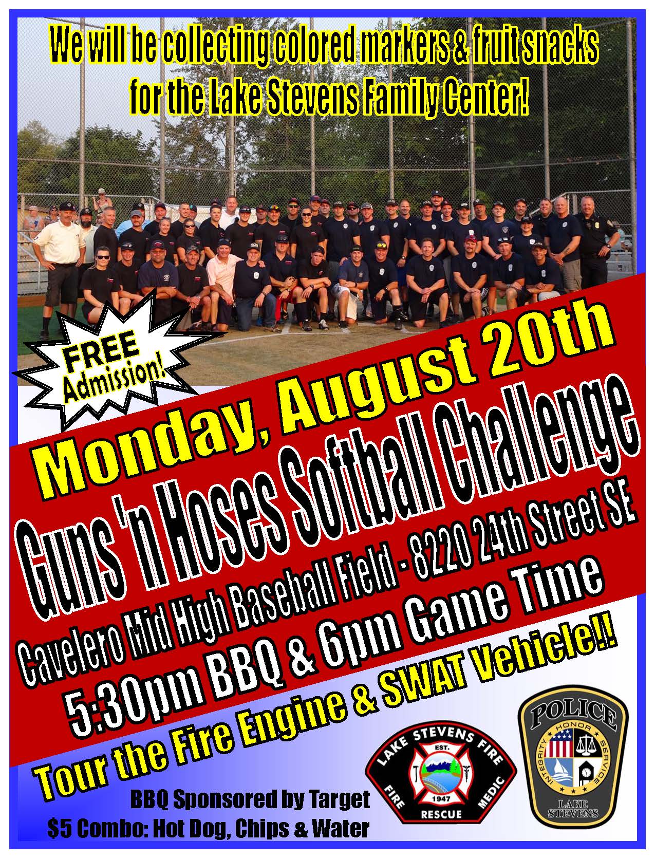 Guns n Hoses - Large Flyer