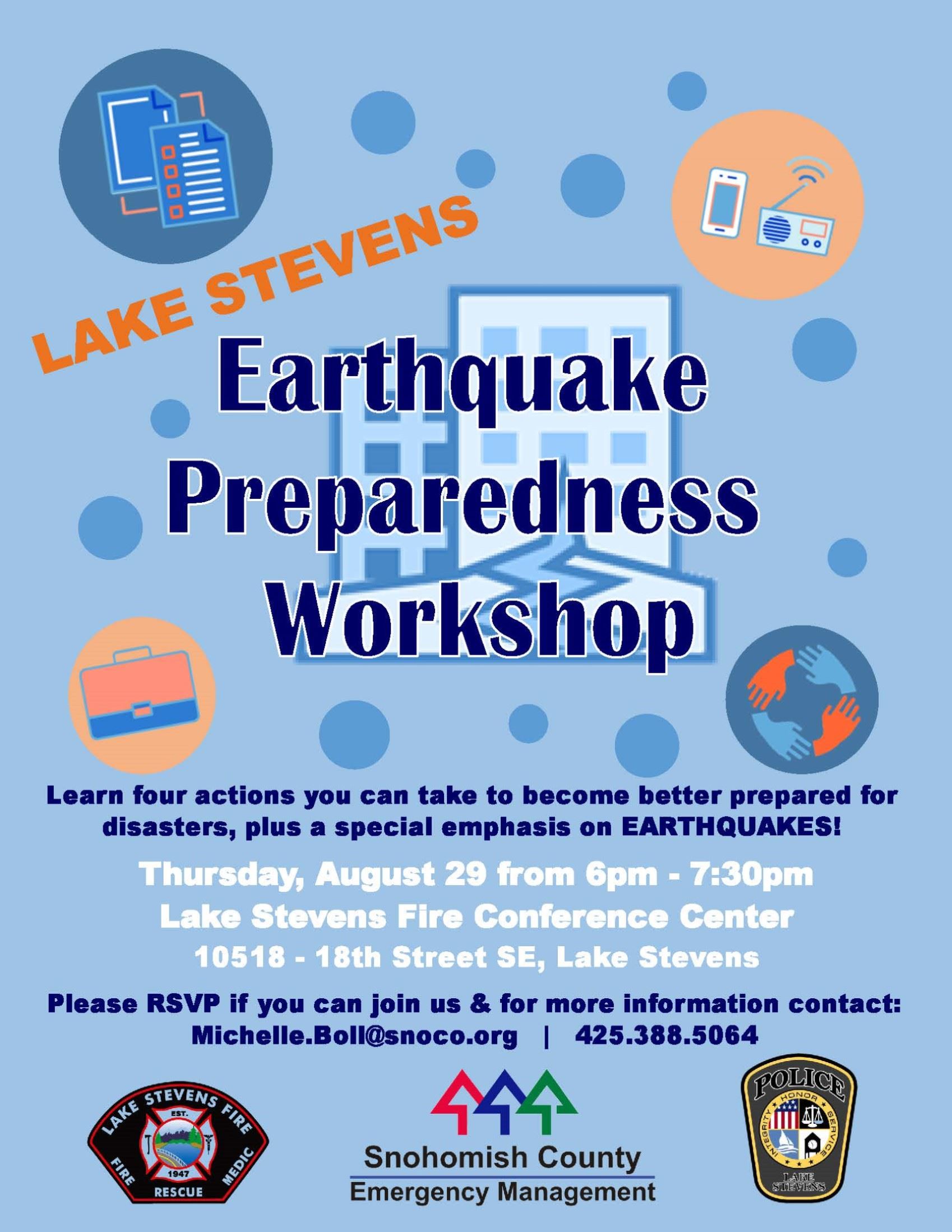 19-08-29 Lake Stevens Earthquake Preparedness Workshop Compressed