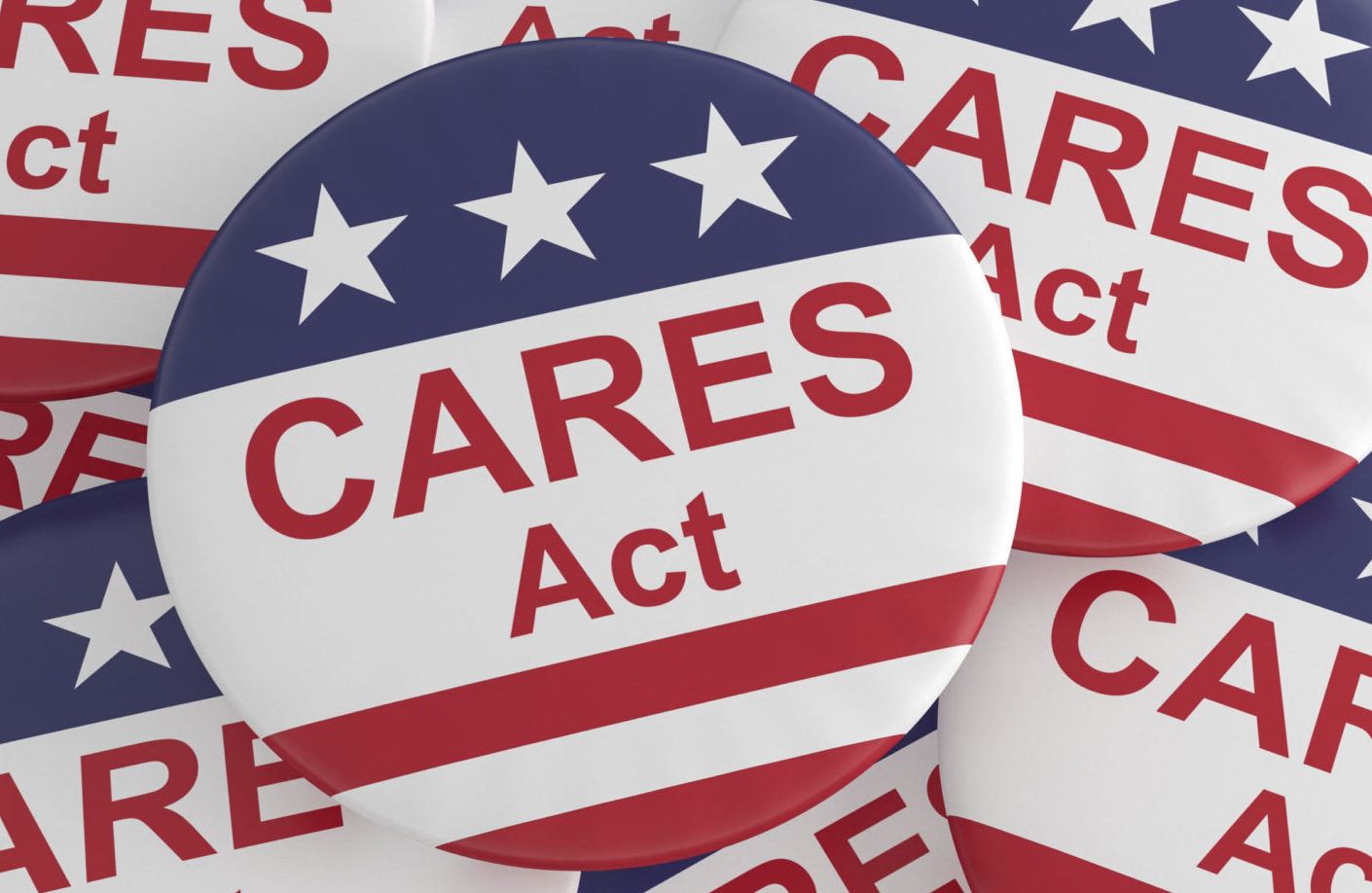 CARES ACT button