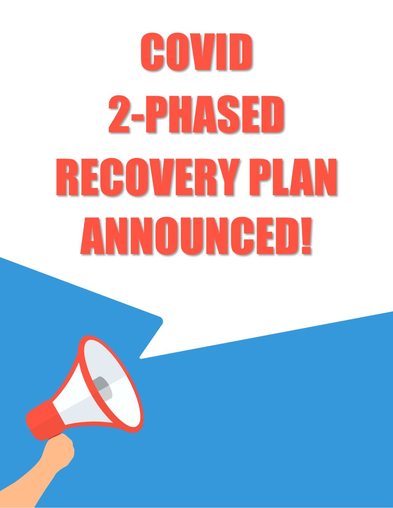 governor order covid recovery flyer