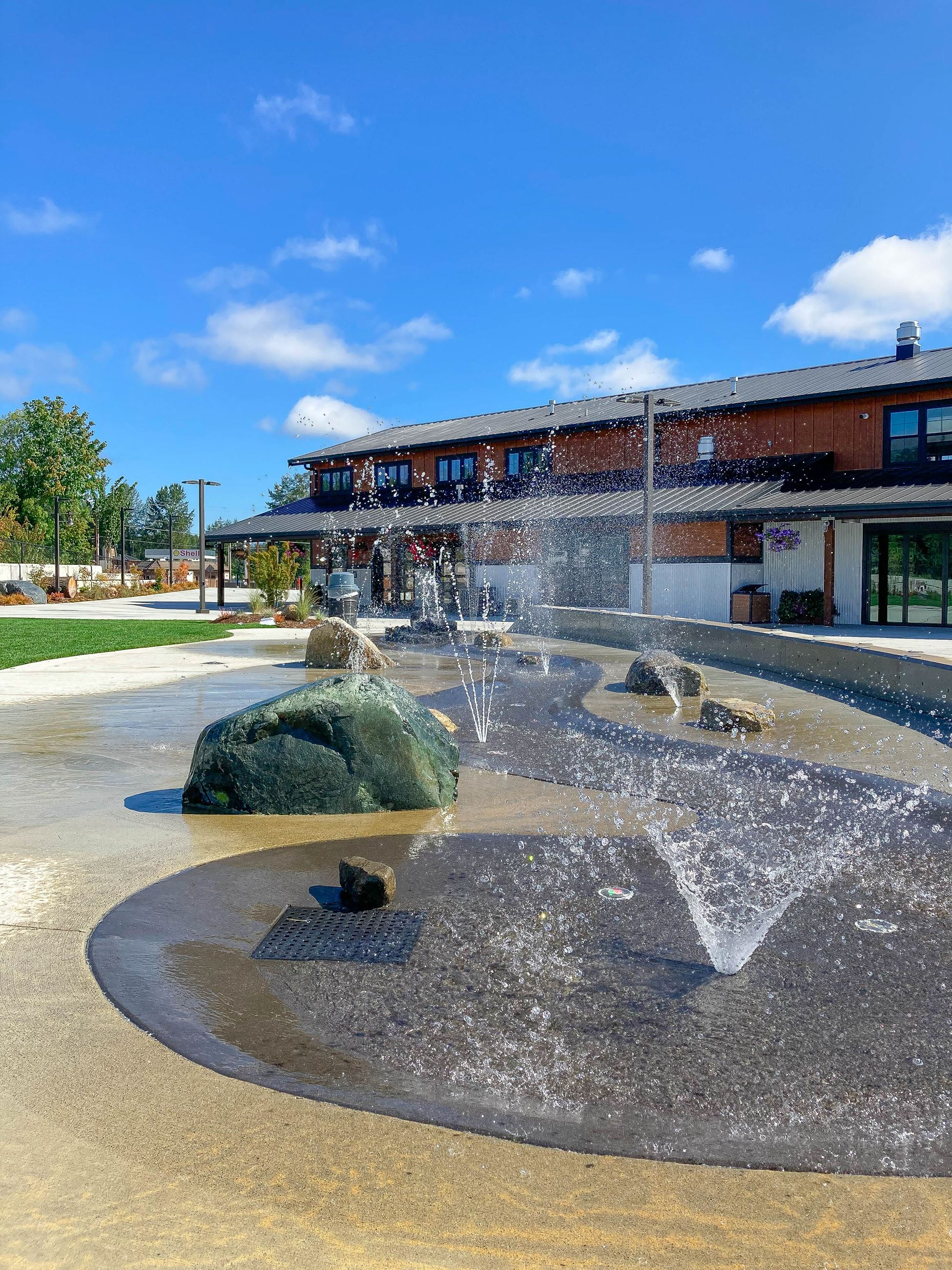 North Cove Park splash pad