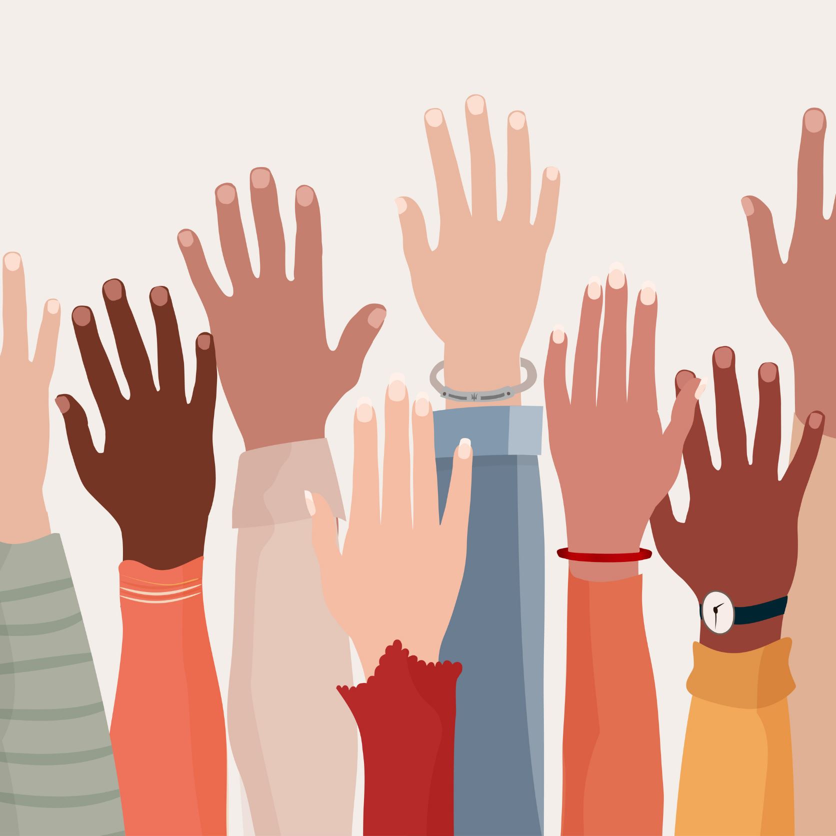 Community Advisory Council diverse hands 