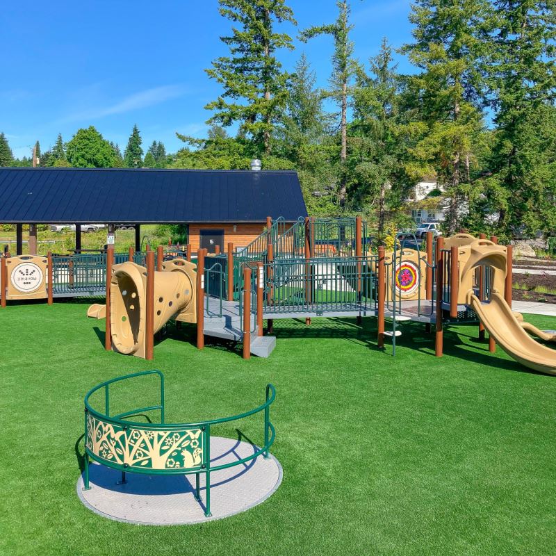 North Cove Park playground equipment