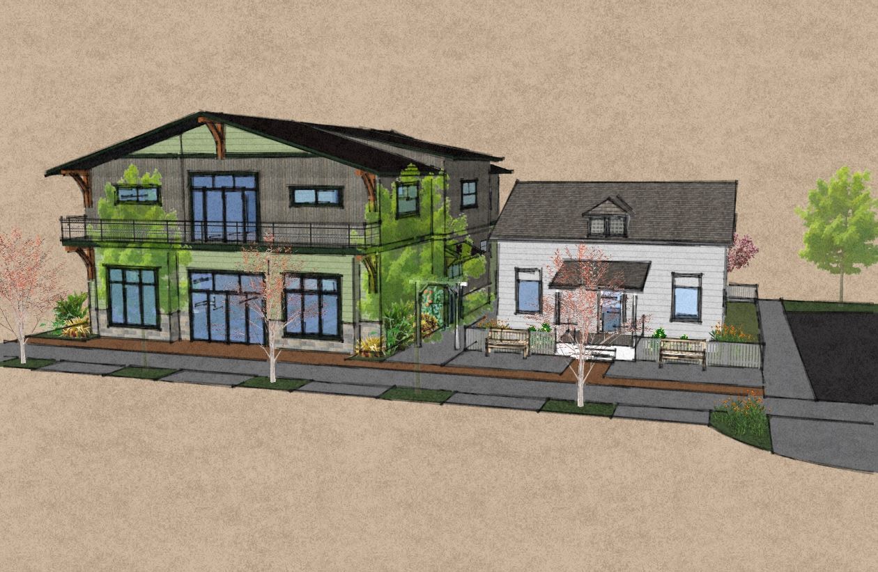 North Cove Park Historical Society Museum site plan imagery