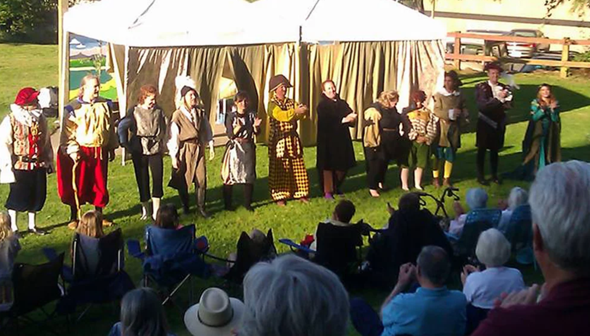 image of Theater In The Park Shakespeare group 