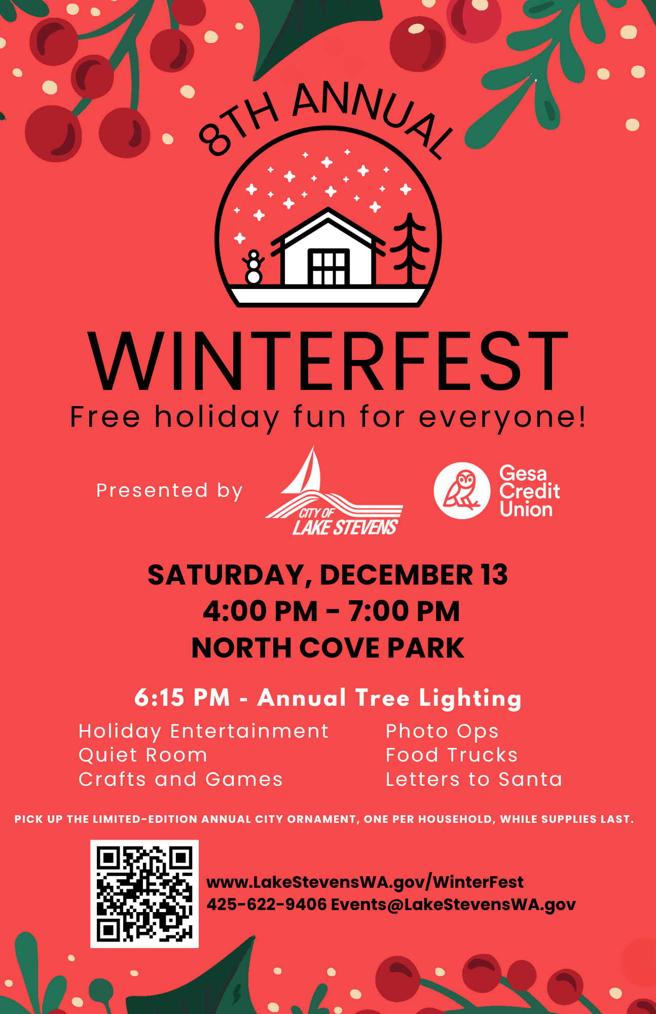 Winterfest 2023 Saturday, December 2