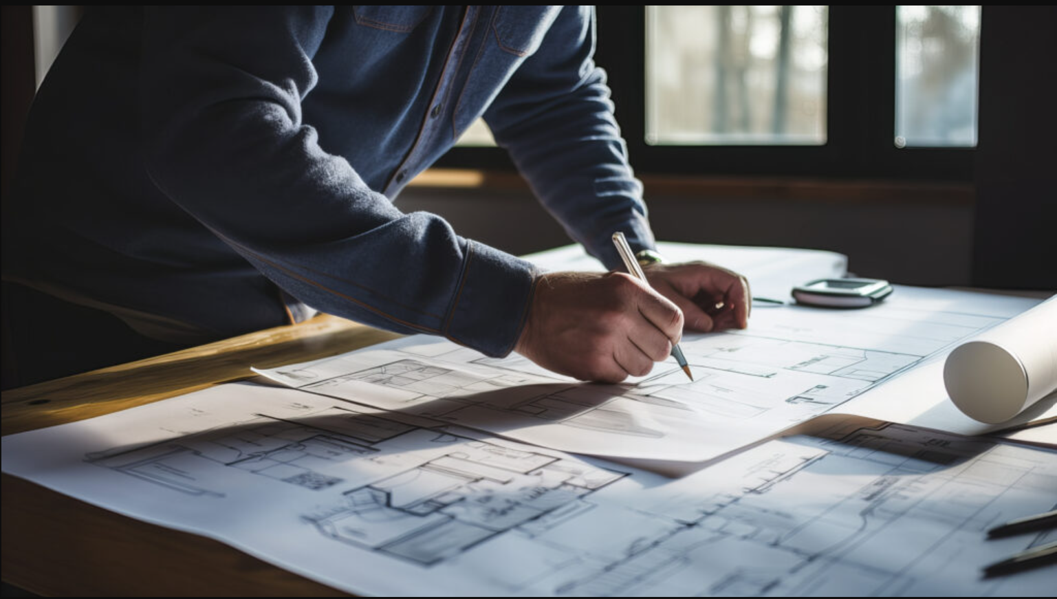 Planners with drawings