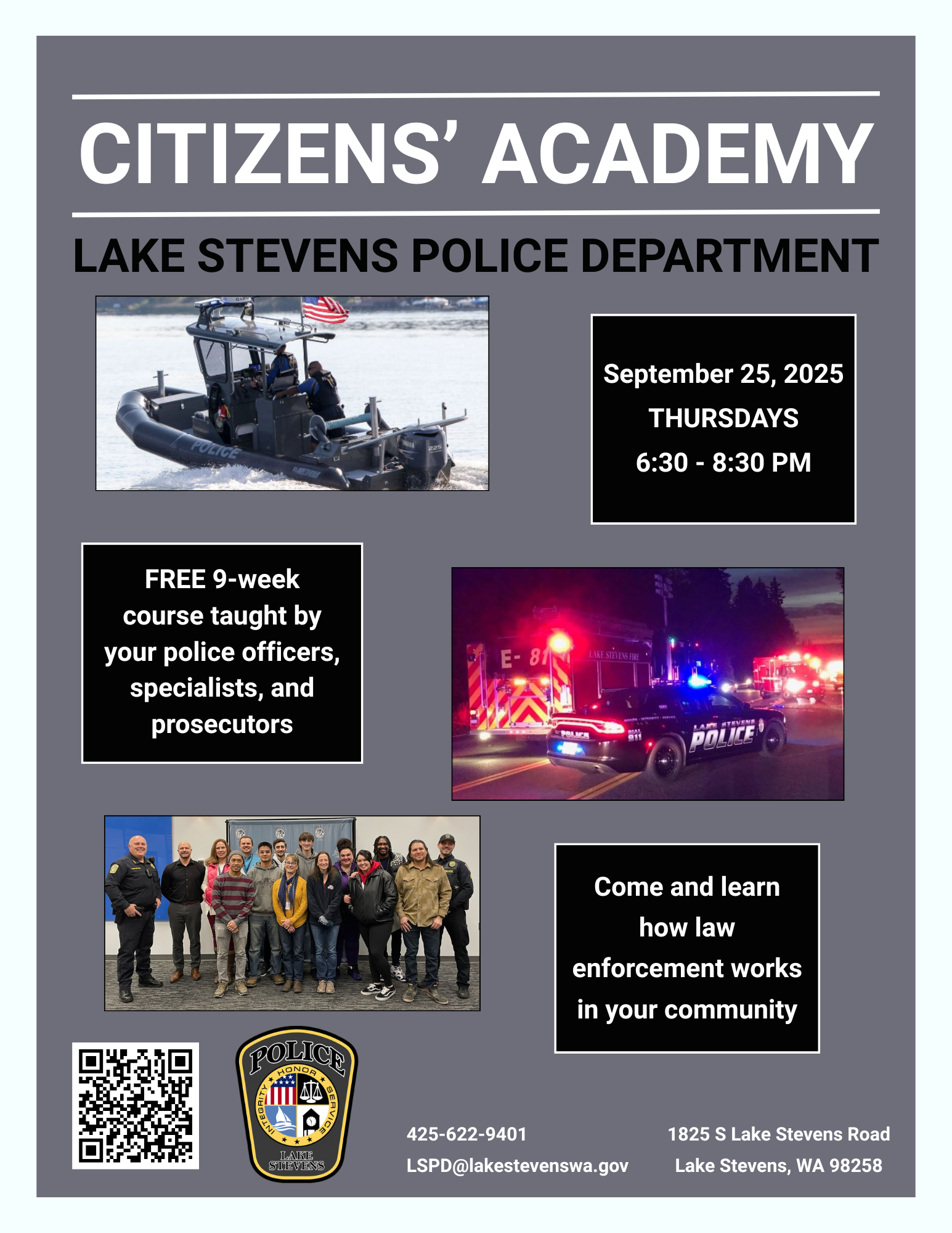 LSPD Citizens Academy 2025